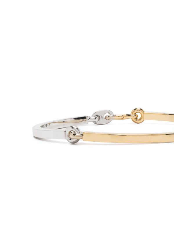 MAOR Gold Mixed Metal Bracelet | Browns Bracelets