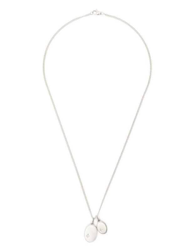 MAOR Sterling Silver Gudo Diamond Necklace | Browns Necklaces