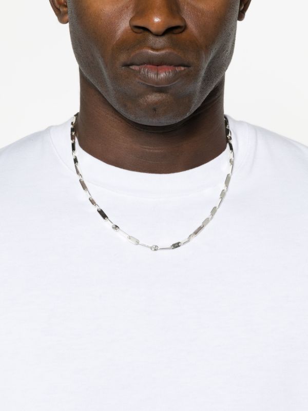 MAOR Sterling Silver Monolinka Necklace | Browns Necklaces