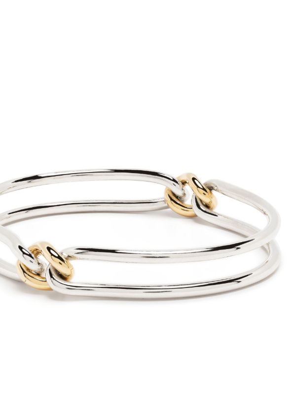MAOR Sterling Silver Unity Bangle Bracelet | Browns Bracelets