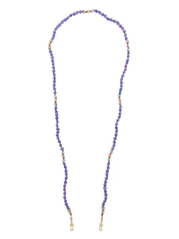 Marie Lichtenberg 9K Yellow Gold Mauli Beaded Necklace | Browns Fine Necklaces