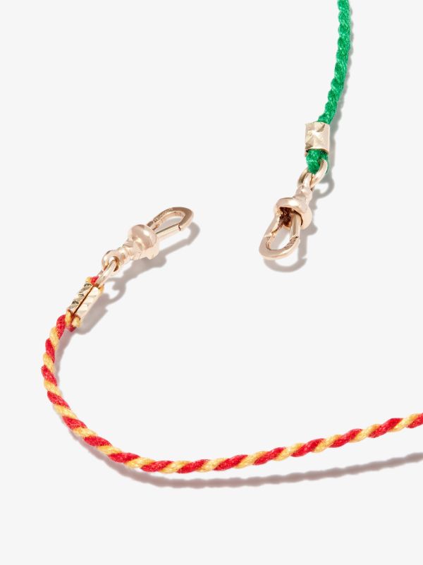 Marie Lichtenberg 9K Yellow Gold Mauli Double Strand Necklace | Browns Fine Necklaces