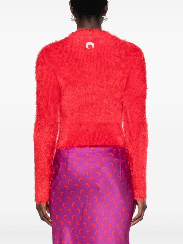 Marine Serre Crescent Moon Sweater | Browns Knitted Sweaters