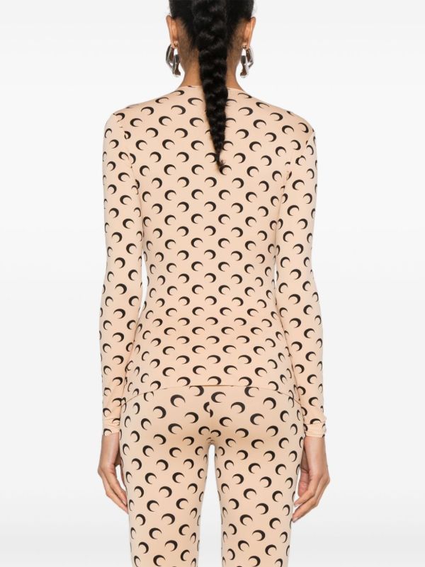 Marine Serre Moon Jersey T-shirt | Browns T-Shirts & Jersey Shirts