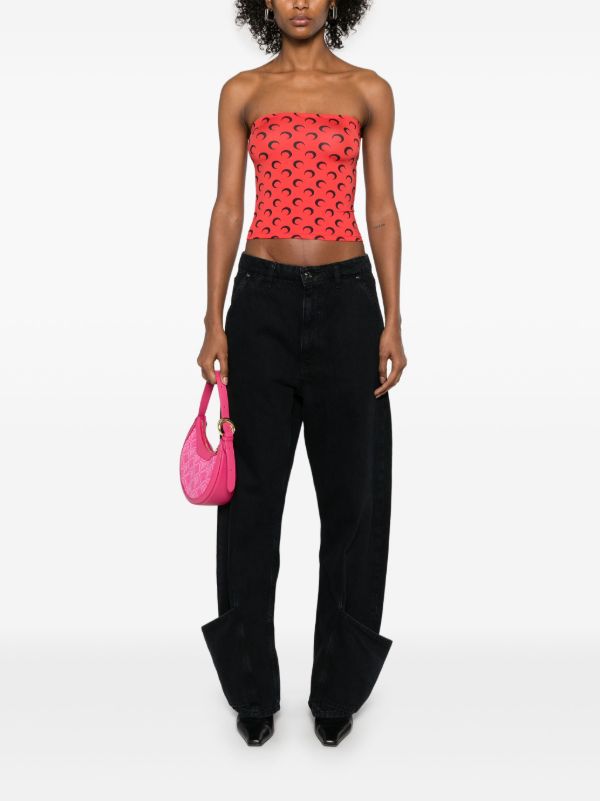 Marine Serre Moonogram-Print Top | Browns Vests & Tank Tops