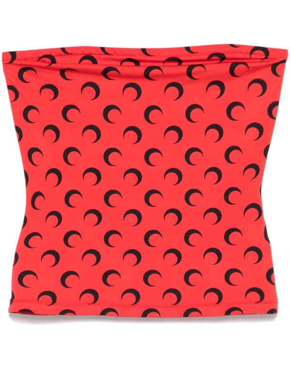 Marine Serre Moonogram-Print Top | Browns Vests & Tank Tops