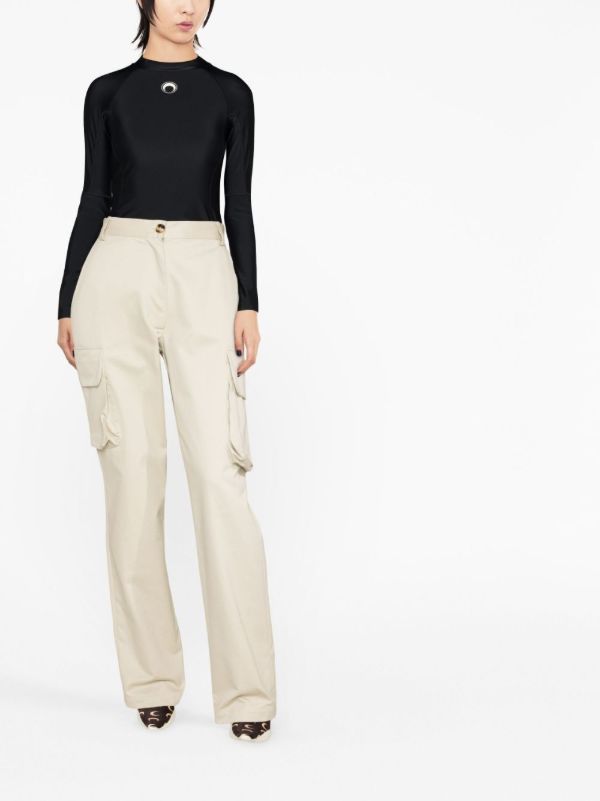 Marine Serre Second Skin Long Sleeve T-shirt | Browns T-Shirts & Jersey Shirts