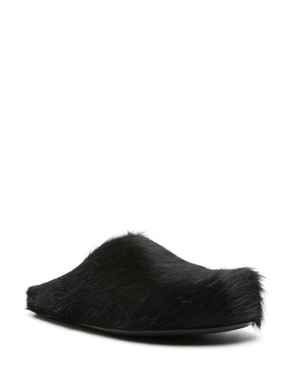 Marni Black Fussbett Sabot Mules | Browns Slippers