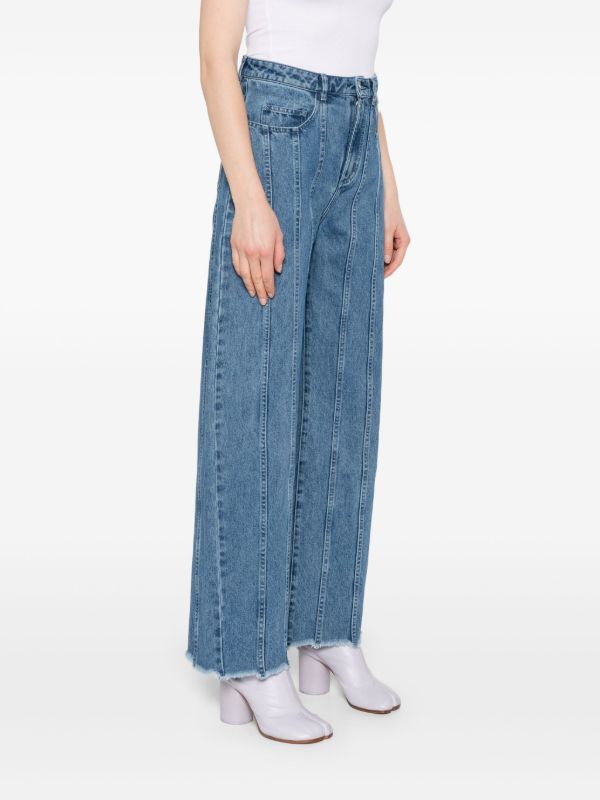 Marques'Almeida Blue Boyfriend Jeans | Browns Boyfriend Jeans