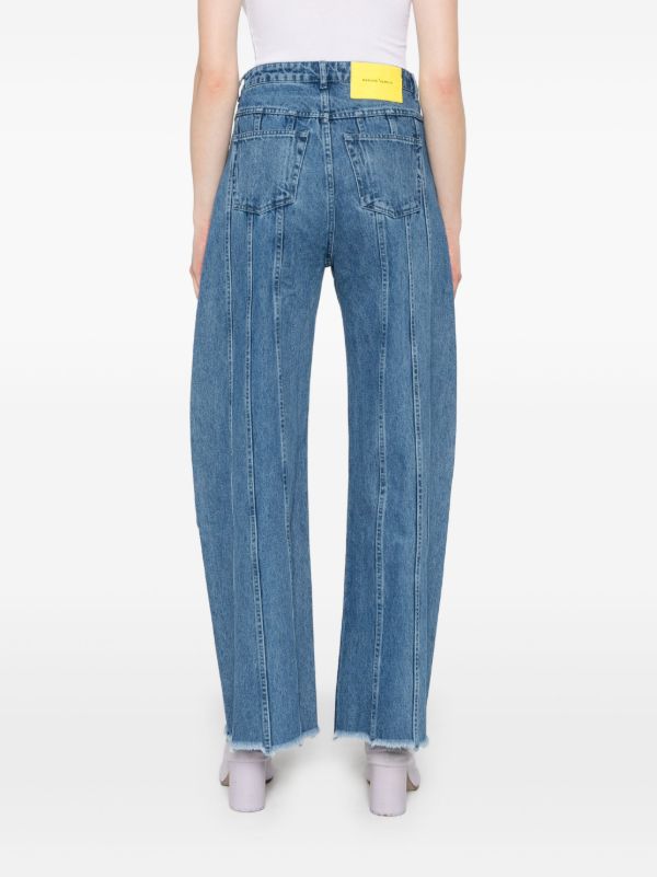 Marques'Almeida Blue Boyfriend Jeans | Browns Boyfriend Jeans