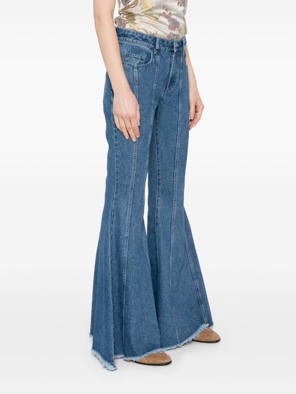 Marques'Almeida Extreme Flare Jeans | Browns Flares & Bell Bottom Jeans