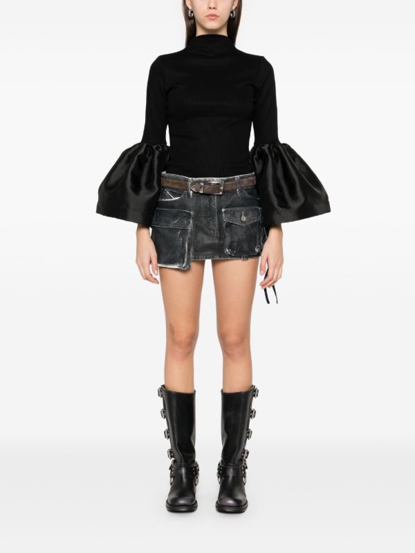 Marques'Almeida Flared-cuff Top | Browns T-Shirts & Jersey Shirts