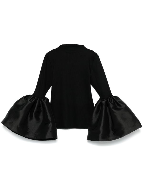 Marques'Almeida Flared-cuff Top | Browns T-Shirts & Jersey Shirts