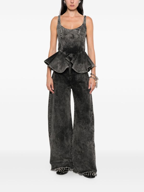 Marques'Almeida High-waisted Boyfriend Jeans | Browns Wide-Leg Jeans