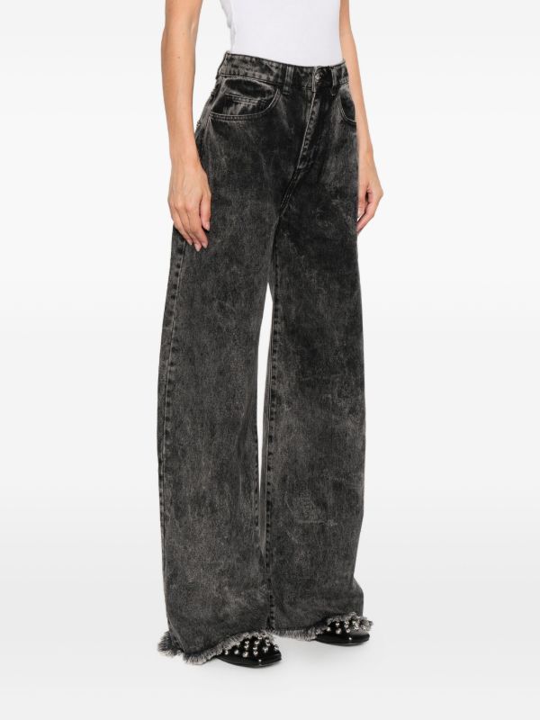 Marques'Almeida High-waisted Boyfriend Jeans | Browns Wide-Leg Jeans