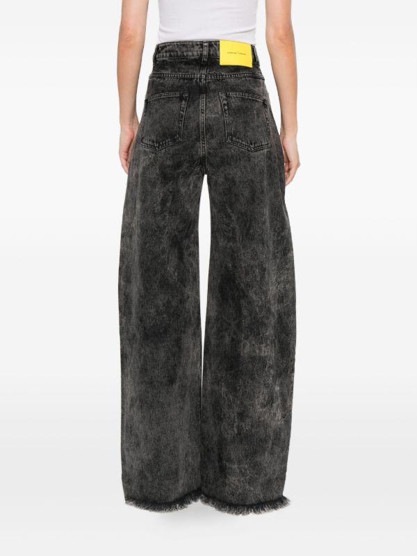 Marques'Almeida High-waisted Boyfriend Jeans | Browns Wide-Leg Jeans