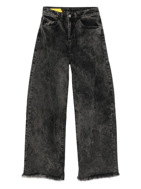 Marques'Almeida high-waisted boyfriend jeans | Browns Wide-Leg Jeans