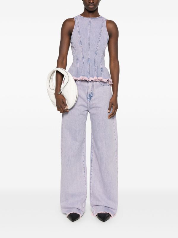 Marques'Almeida Overdyed Boyfriend Jeans | Browns Boyfriend Jeans