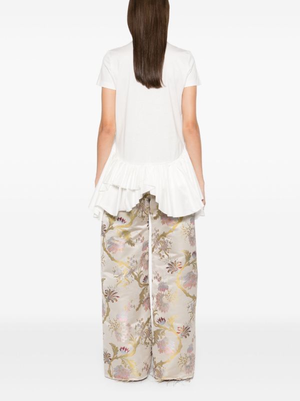 Marques'Almeida Ruffled T-shirt | Browns T-Shirts & Jersey Shirts