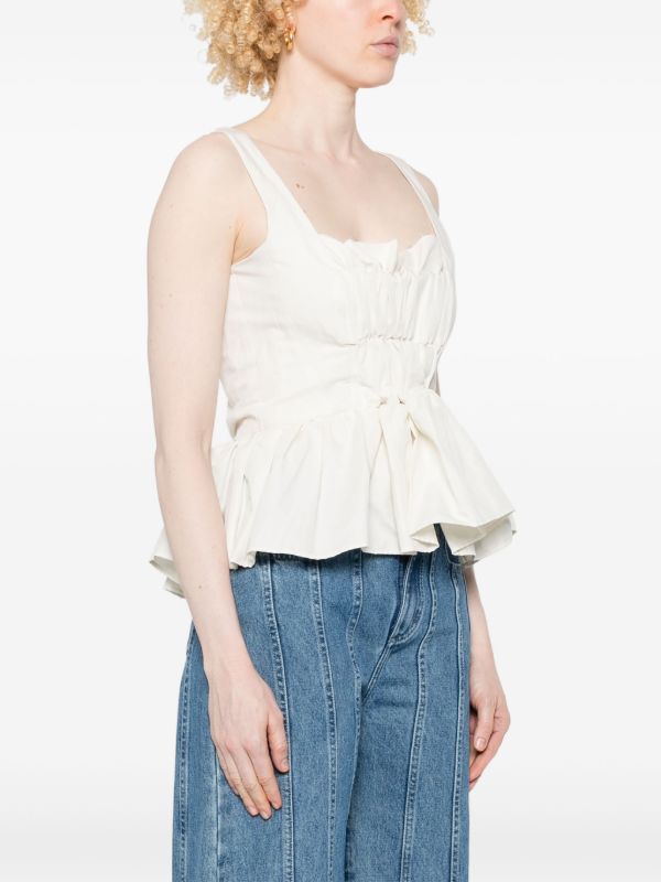 Marques'Almeida Wrinkled Top | Browns Vests & Tank Tops