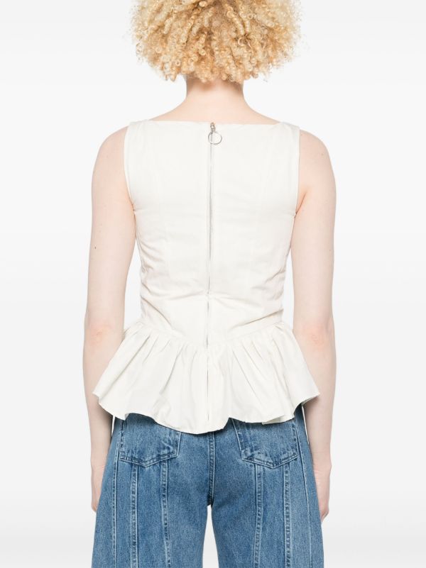 Marques'Almeida Wrinkled Top | Browns Vests & Tank Tops