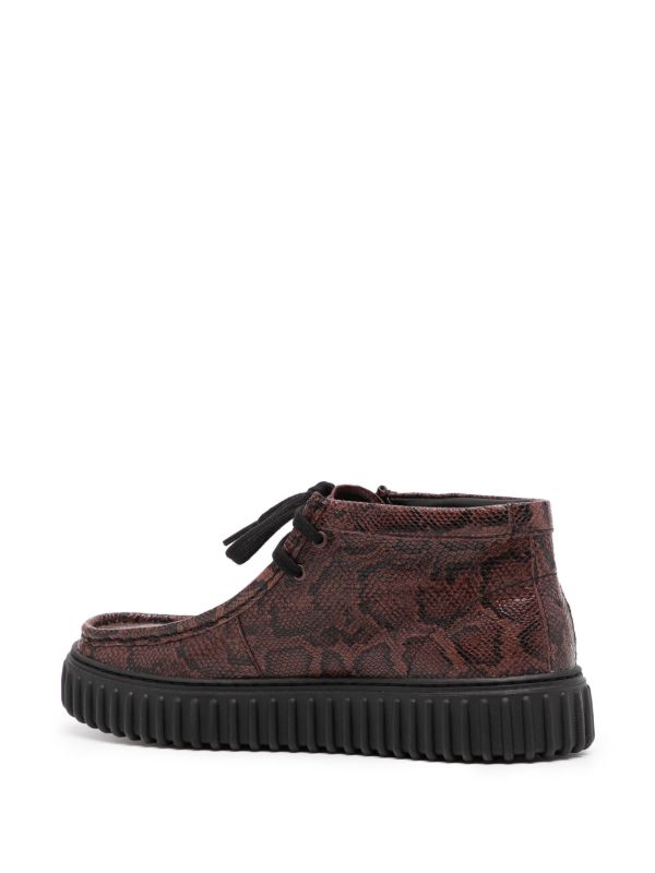 Martine Rose Brown Lace-up Ankle Boots | Browns Boots