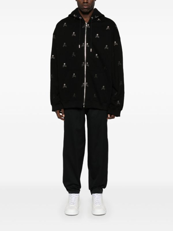 Mastermind Japan Skull-embroidered Hoodie | Browns Hoodies