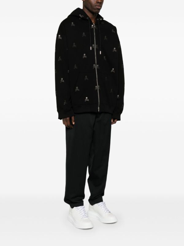 Mastermind Japan Skull-embroidered Hoodie | Browns Hoodies