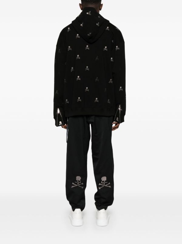 Mastermind Japan Skull-embroidered Hoodie | Browns Hoodies