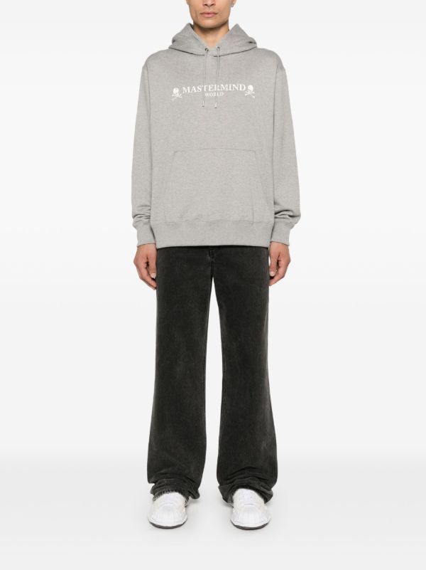 Mastermind World Logo-Print Hoodie | Browns Hoodies