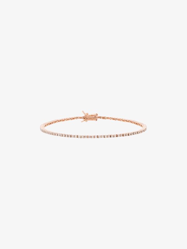 Mateo 14K rose gold diamond tennis bracelet | Browns Fine Bracelets