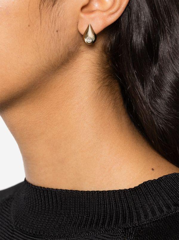 Mateo 14K Yellow Gold Droplet Diamond Earrings | Browns Fine Earrings