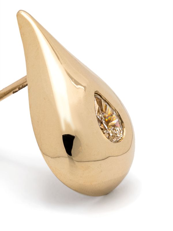 Mateo 14K Yellow Gold Droplet Diamond Earrings | Browns Fine Earrings