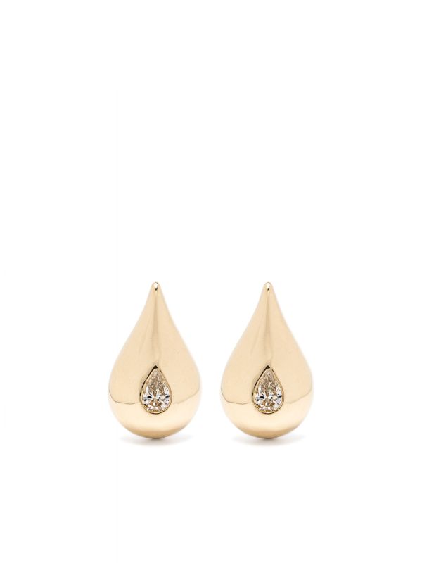 Mateo 14K Yellow Gold Droplet Diamond Earrings | Browns Fine Earrings