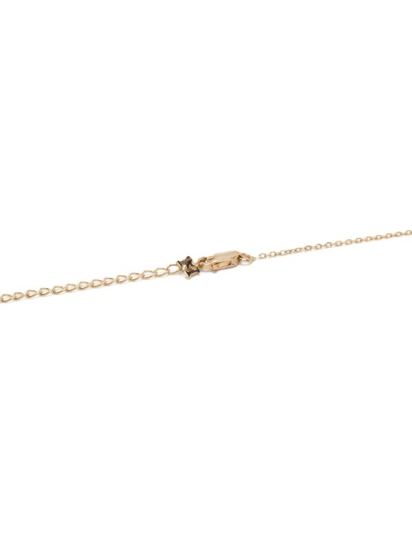 Mateo 14K Yellow Gold Onyx Bar Necklace | Browns Necklaces