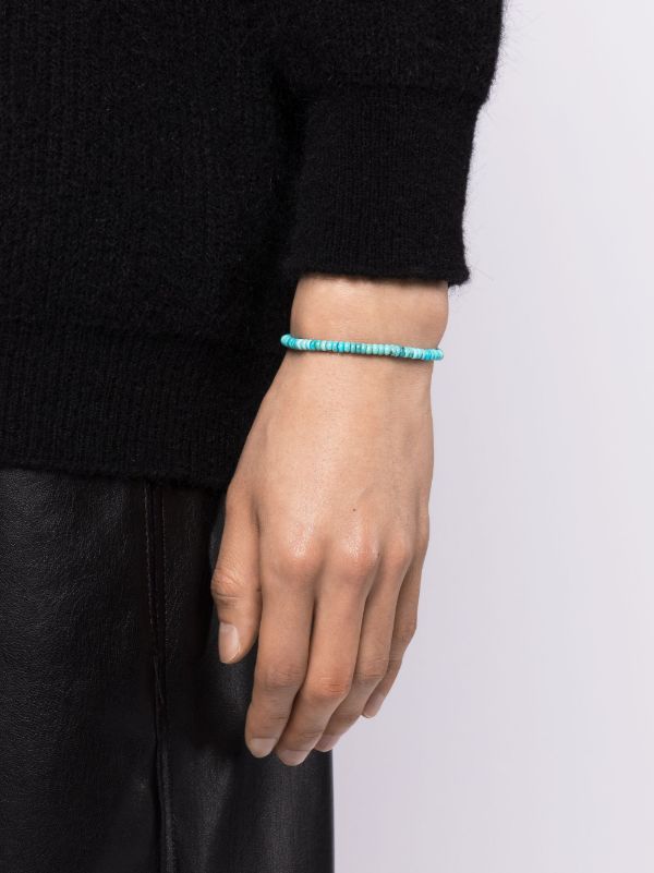 Mateo 14K Yellow Gold Turquoise Beaded Bracelet | Browns Bracelets