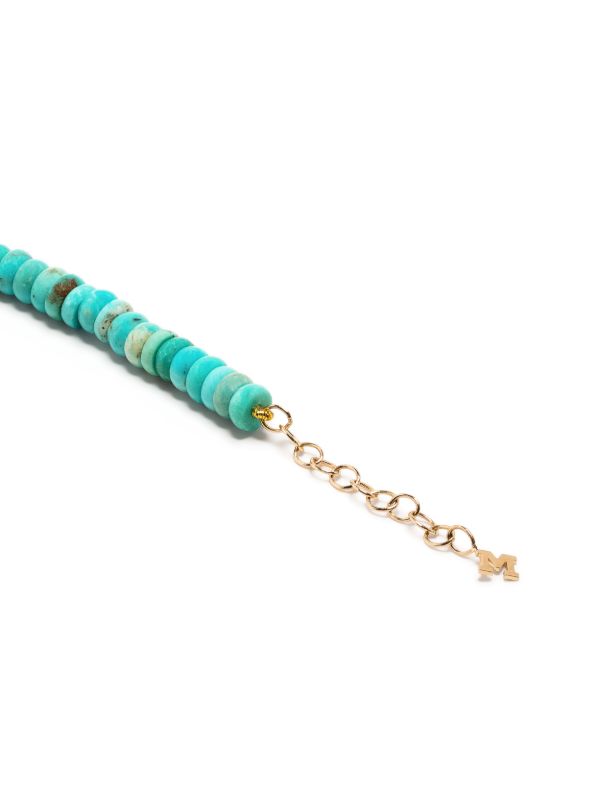 Mateo 14K Yellow Gold Turquoise Beaded Bracelet | Browns Bracelets