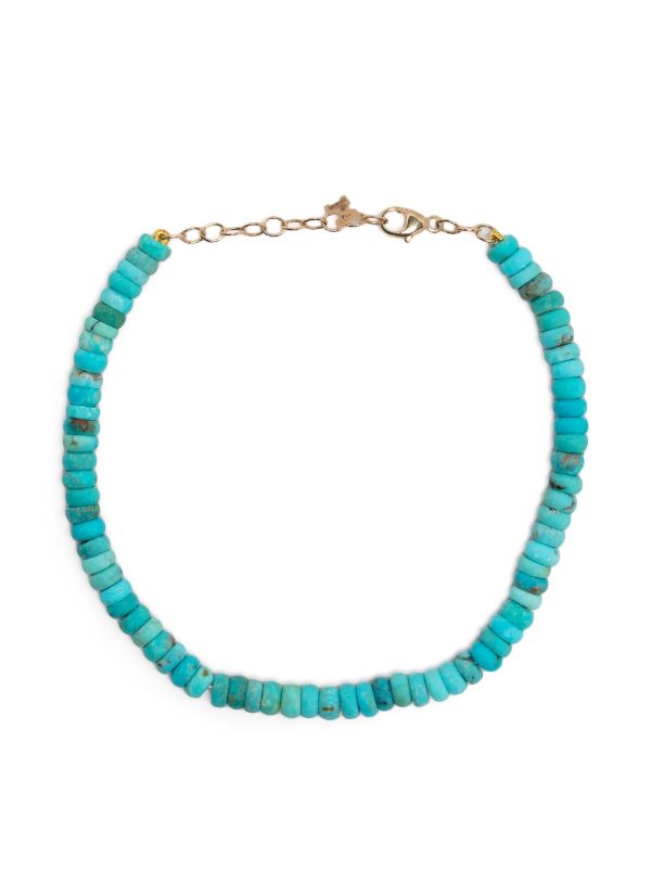 Mateo 14K Yellow Gold Turquoise Beaded Bracelet | Browns Bracelets