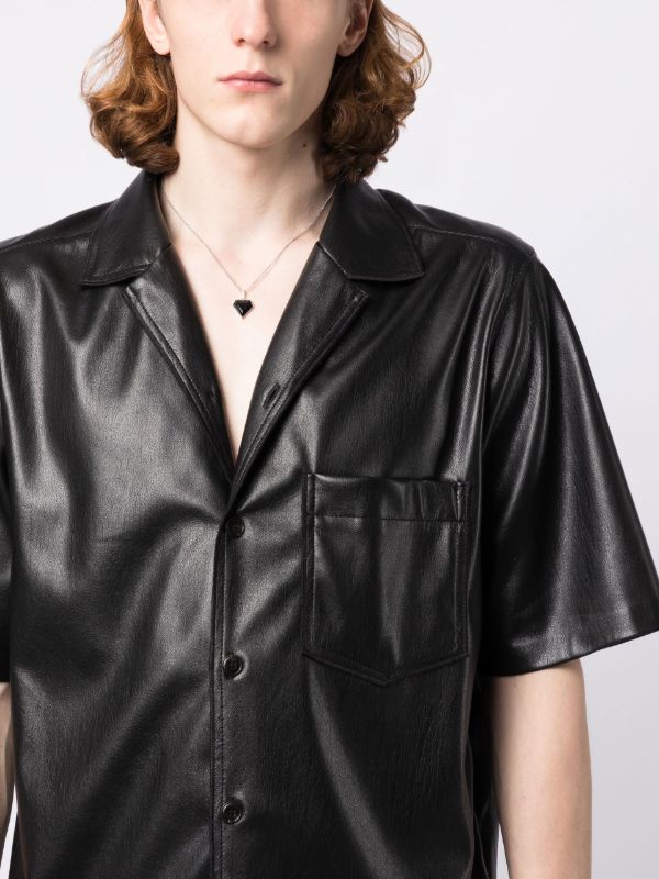 Mateo Sterling Silver Onyx Pentagon Necklace | Browns Necklaces