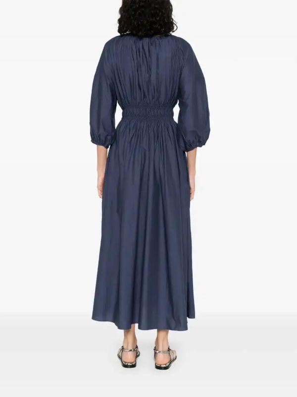 Matteau Shirred Midi Dress | Browns Day Dresses