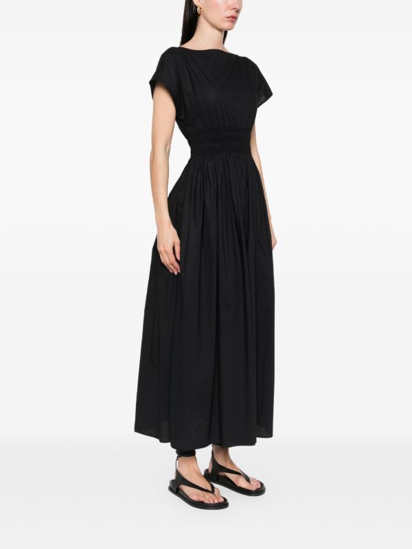 Matteau Shirred-waist Midi Dress | Browns Day Dresses