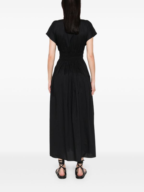 Matteau Shirred-waist Midi Dress | Browns Day Dresses