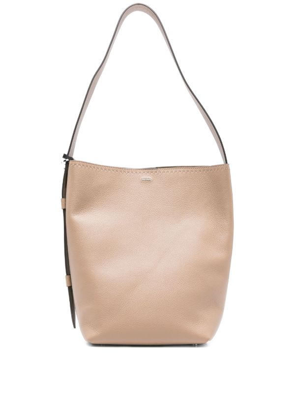 Max Mara Archetipo leather bucket bag | Browns Bucket Bags