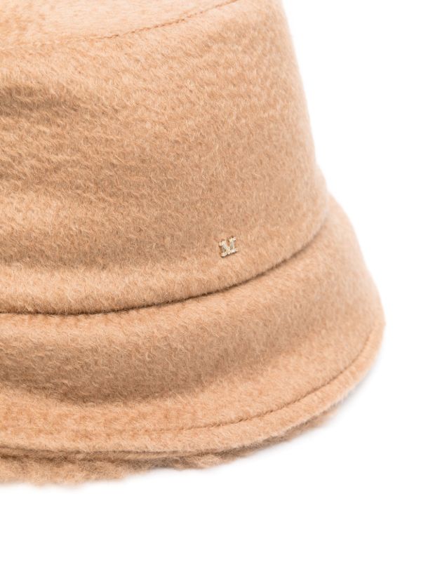 Max Mara Brown Brushed Bucket Hat | Browns Hats
