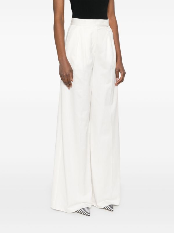 Max Mara Chenzia Trousers | Browns Wide-Leg Pants