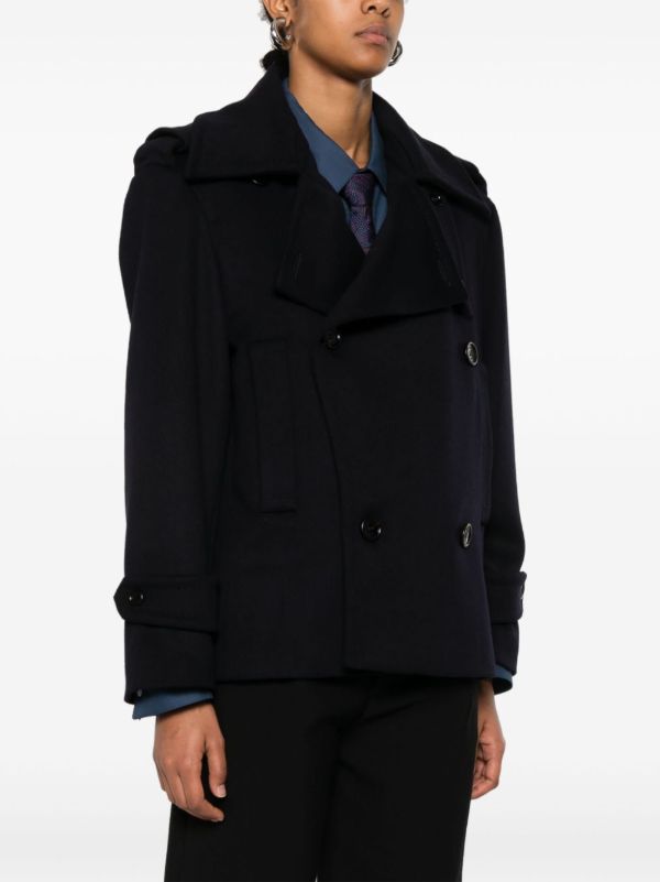 Max Mara Double-Breasted Trench Coat | Browns Trench Coats & Raincoats