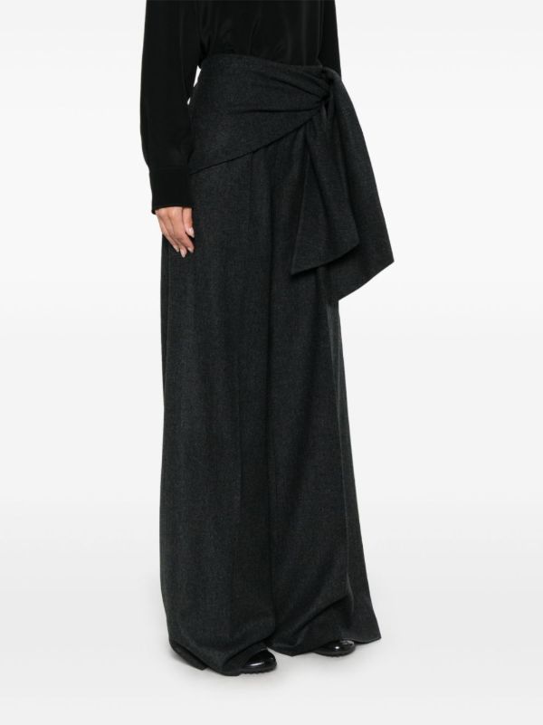 Max Mara Felt Palazzo Pants | Browns Wide-Leg Pants
