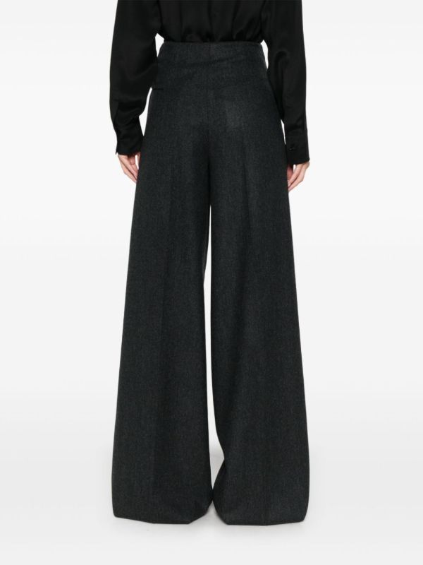 Max Mara Felt Palazzo Pants | Browns Wide-Leg Pants