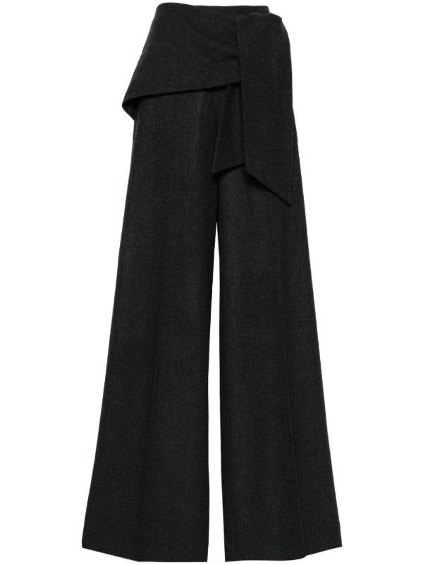 Max Mara Felt Palazzo Pants | Browns Wide-Leg Pants