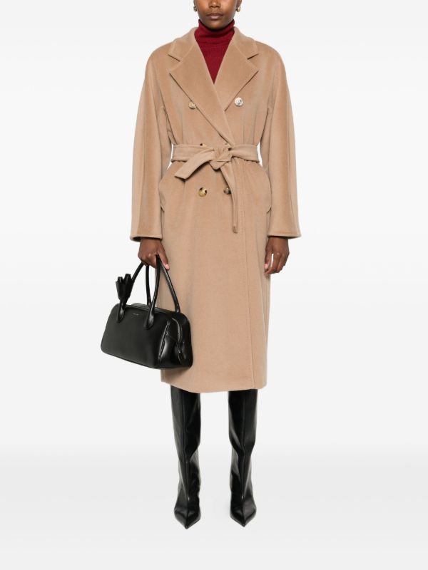 Max Mara Madame Double-breasted Wool Coat | Browns Double Breasted & Peacoats